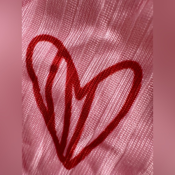 🍓 Strawberry Print Cami & Shorts Set – Pink – Lightweight Ribbed Pajama Set - Picture 3 of 7